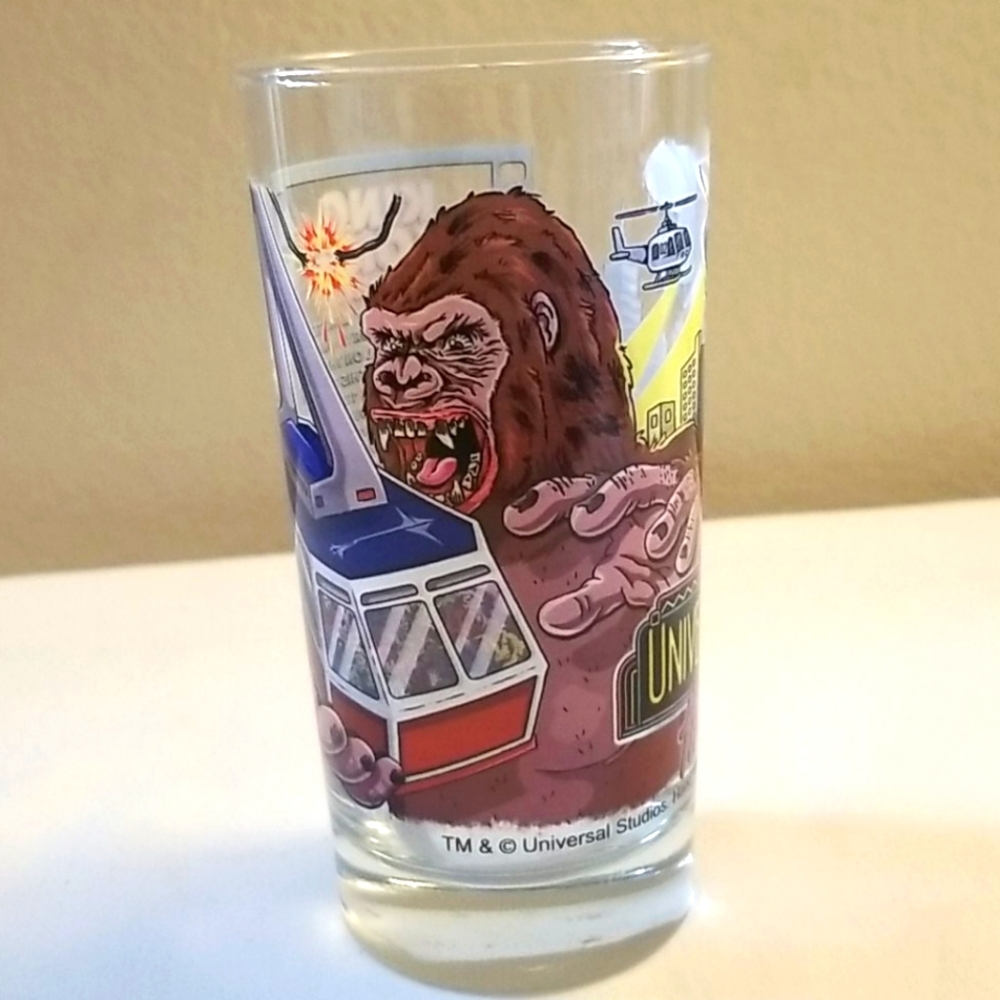 Universal Studios Retro King Kong Glass